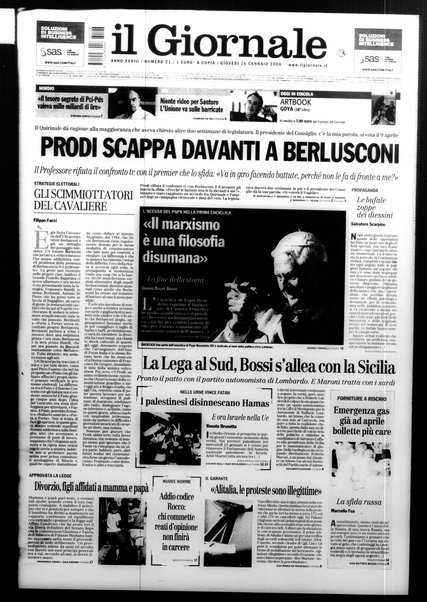 Il giornale : quotidiano del mattino